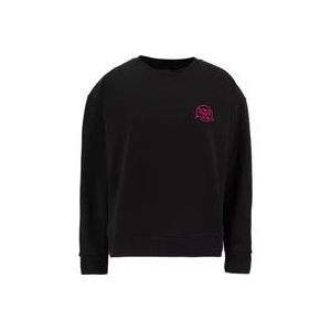 Pinko Sweatshirts , Black , Dames , Maat: M