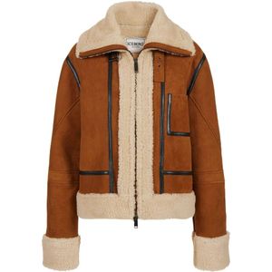 Iceberg, Dames, Jassen, Bruin, Maat: XS Leer,
