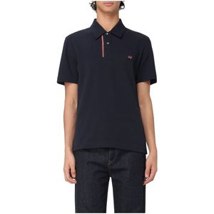 Missoni, Heren, Tops, Blauw, Maat: S