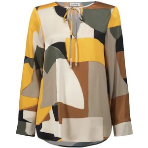 Joseph Ribkoff, Dames, Blouses & Shirts, Veelkleurig, Maat: 4XL Poliester,