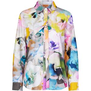 Stine Goya - Martina - Blouse - Veelkleurig Bloemmotief - Katoen