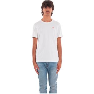 Diesel, Heren, Tops, Wit, Maat: XL Katoen,