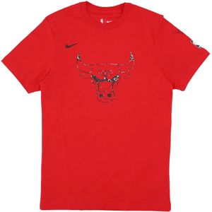 Nike, Heren, Tops, Rood, Maat: S Katoen,