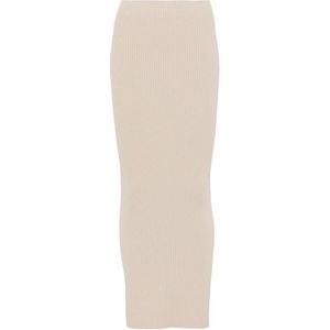 Max Mara, Dames, Rokken, Beige, Maat: M Viscose,