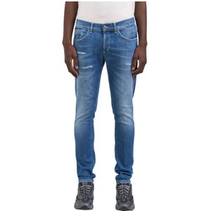 Dondup, Heren, Jeans, Blauw, Maat: W31 Katoen,
