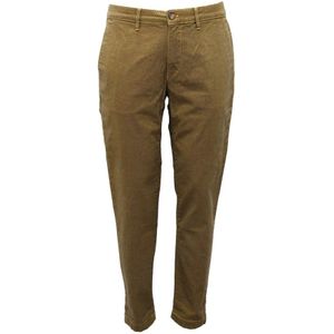 Cruna, Heren, Broeken, Geel, Maat: L Katoen,