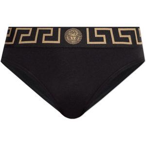 Versace, Dames, Ondergoed, Zwart, Maat: XL Katoen,