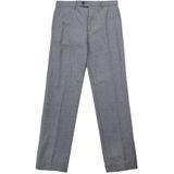196 - Straight Fit Broek - Wol - Mid-waist - Regular Fit
