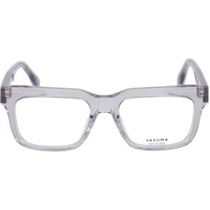 Vasuma Eyewear, Heren, Accessoires, Grijs, Maat: 52 MM