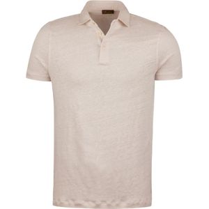 Stenströms, Heren, Tops, Beige, Maat: 2XL Linnen,