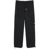 Dickies - Flight Double Knee Straight Broek - Zwart - Katoen Polyamide Elastaan