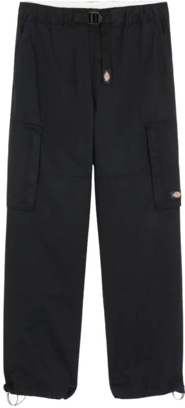 Dickies - Flight Double Knee Straight Broek - Zwart - Katoen Polyamide Elastaan