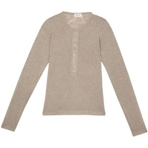 Guaja., Dames, Tops, Beige, Maat: XL