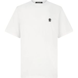 Roberto Cavalli, Heren, Tops, Wit, Maat: M Katoen,