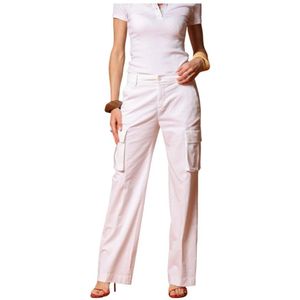 Mason's, Dames, Broeken, Wit, Maat: 3XS Modal,