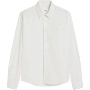 Ami Paris, Heren, Overhemden, Wit, Maat: 3XL Katoen,