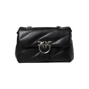 Pinko Klassieke Love Bag Puff - Zwart , Black , Dames , Maat: ONE Size