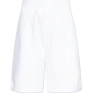 Dsquared2 Shorts met logo , White , Dames , Maat: 2XS