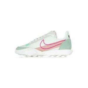 Nike Waffle Racer 2X Lage Sneaker voor Dames , Multicolor , Dames , Maat: 35 1/2 EU