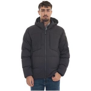 Hugo, Heren, Jassen, Blauw, Maat: XL Polyamide,