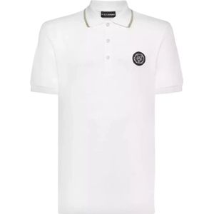 Plein Sport, Heren, Tops, Wit, Maat: L