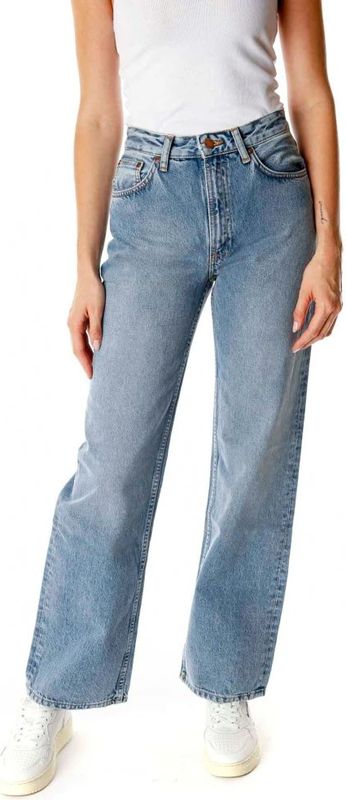 Nudie Jeans - Jeans - Blauw - Dames