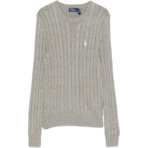 Ralph Lauren, Dames, Truien, Grijs, Maat: M Katoen,