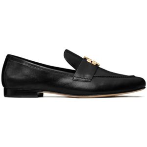 Tory Burch, Dames, Schoenen, Zwart, Maat: 38 EU Leer,