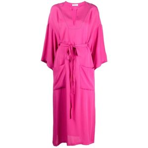 Fabiana Filippi, Dames, Jurken, Roze, Maat: 2XS