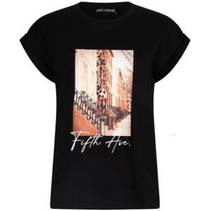 Lofty Manner, Dames, Tops, Zwart, Maat: XS Katoen,