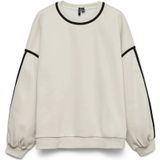 Vero Moda, Dames, Sweatshirts & Hoodies, Beige, Maat: M Katoen,