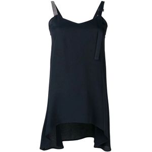 Fabiana Filippi, Dames, Tops, Blauw, Maat: XS Zijde,