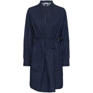Part Two, Dames, Jurken, Blauw, Maat: XS Denim,
