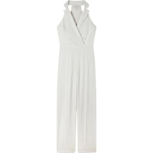 Patrizia Pepe, Dames, Jumpsuits & Playsuits, Wit, Maat: S