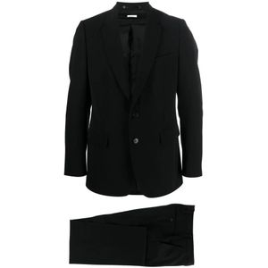 Dries Van Noten, Heren, Pakken, Zwart, Maat: L