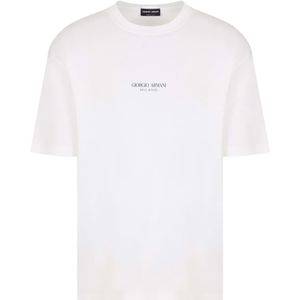 Giorgio Armani, Heren, Tops, Wit, Maat: M
