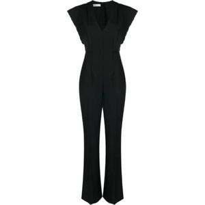 Philosophy di Lorenzo Serafini, Dames, Jumpsuits & Playsuits, Zwart, Maat: XS Poliester,