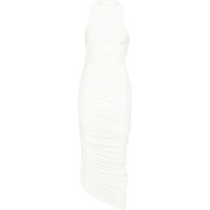 Jacquemus, Dames, Jurken, Wit, Maat: XS Polyamide,