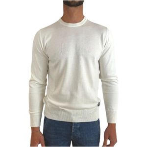 Roy Roger's, Heren, Truien, Wit, Maat: S Katoen,