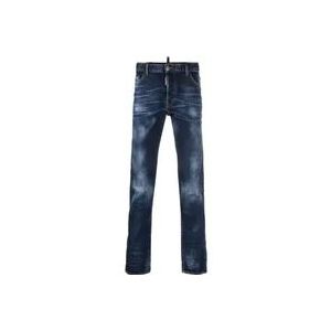 Dsquared2 Slim-fit Jeans , Blue , Heren , Maat: 2XL