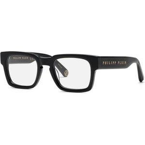 Philipp Plein - Shiny Sunglasses Vpp 145M - Zwart - Acetaat - UV-bescherming