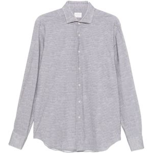 Xacus, Heren, Overhemden, Grijs, Maat: 2XL Polyamide,