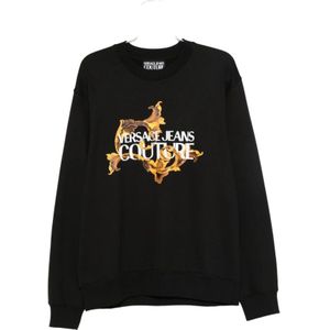 Versace Jeans Couture - Sweatshirt - Zwart en Goud - Heren