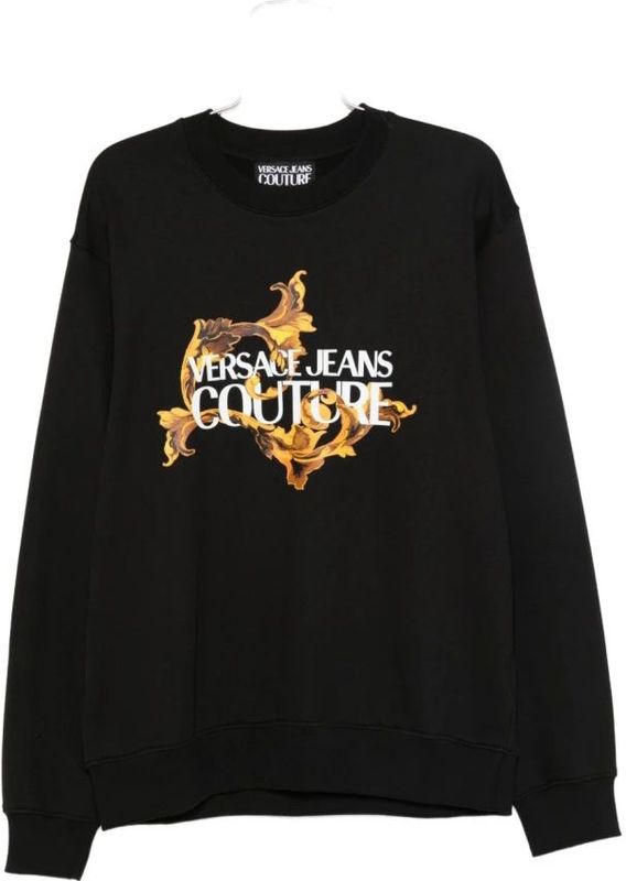 Versace Jeans Couture - Sweatshirt - Zwart en Goud - Heren