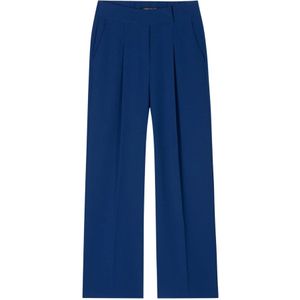 Luisa Cerano, Dames, Broeken, Blauw, Maat: L Poliester,