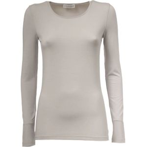 Le Tricot Perugia, Dames, Tops, Grijs, Maat: S Viscose,