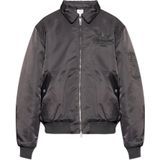 Puma, Heren, Jassen, Grijs, Maat: S Nylon,