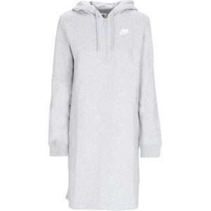 Nike, Dames, Jurken, Grijs, Maat: XS Katoen,