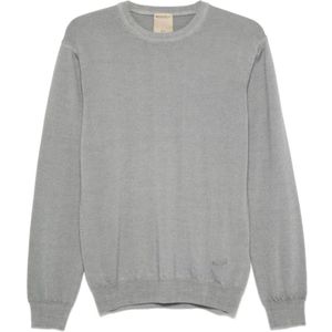 Woolrich, Heren, Truien, Grijs, Maat: 3XL Wol,