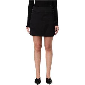 Courrèges, Dames, Rokken, Zwart, Maat: XS